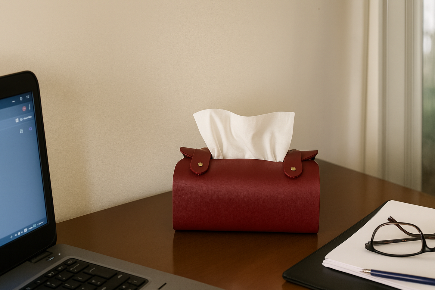 Tissue Box Cover | PU Leather