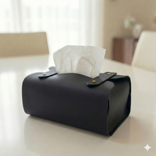 Tissue Box Cover | PU Leather