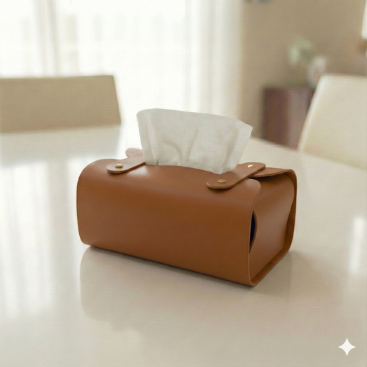 Tissue Box Cover | PU Leather