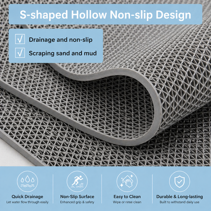Non-Slip Drainage PVC Mat