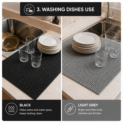 Non-Slip Drainage PVC Mat