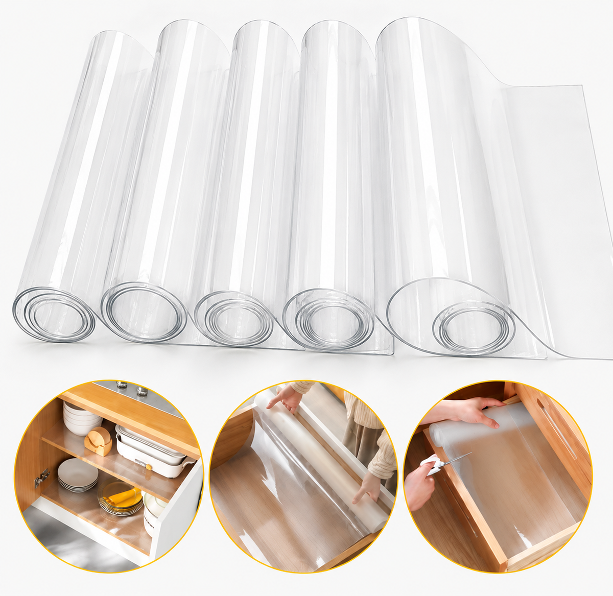 Clear Multi-Purpose Sheet Roll | Thickness 0.40mm Or more