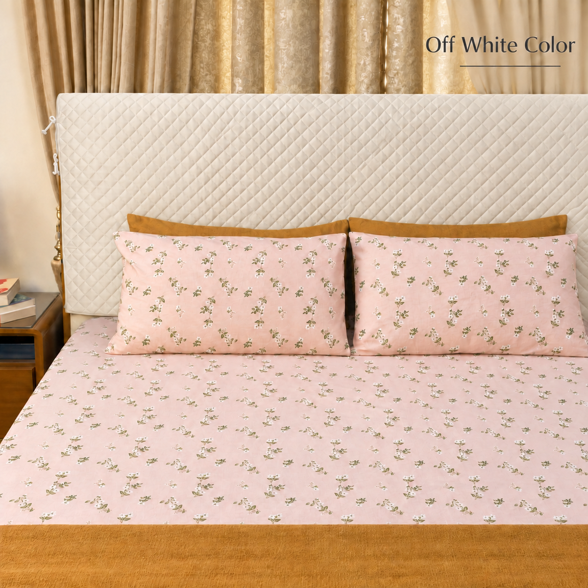 Bed Headboard Quilted Cover