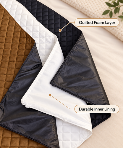 Bed Headboard Quilted Cover
