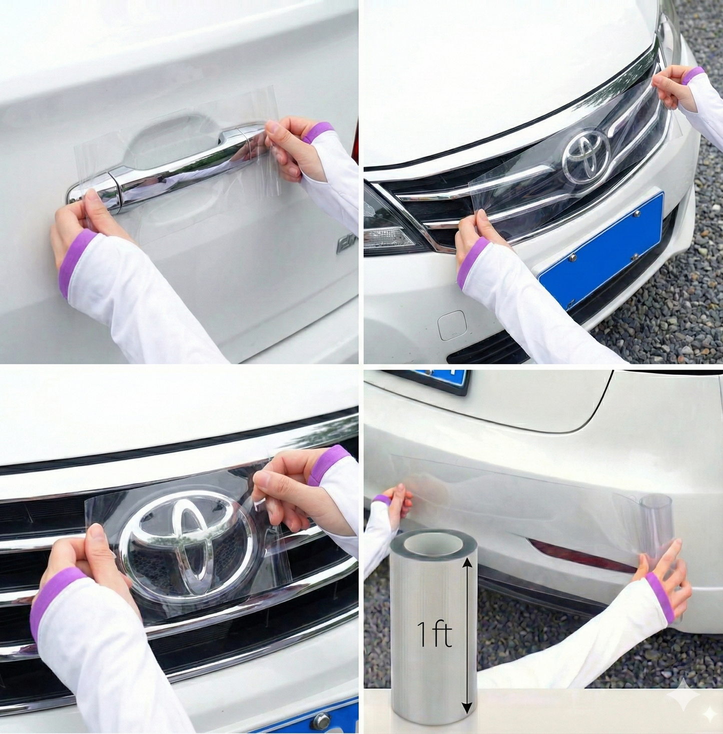 Transparent Protective Film - Adhesive