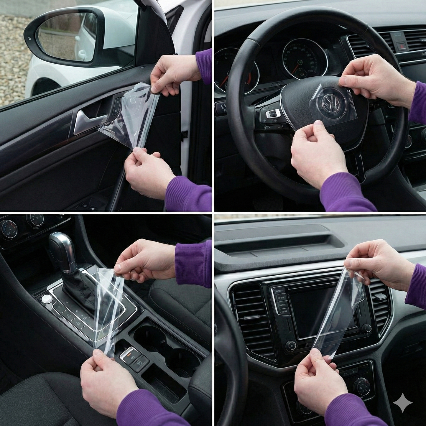 Transparent Protective Film - Adhesive