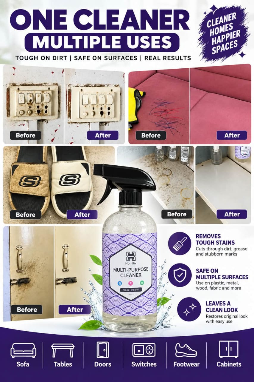 All-Rounder Combo - Kitchen Degreaser 500ml + Multi Purpose Cleaner 500ml | Free Shipping