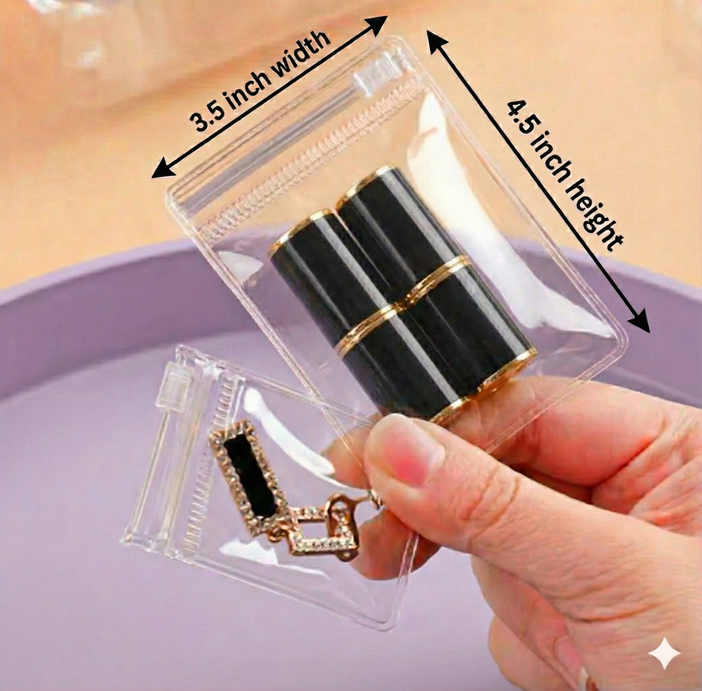 Transparent Storage Pouch